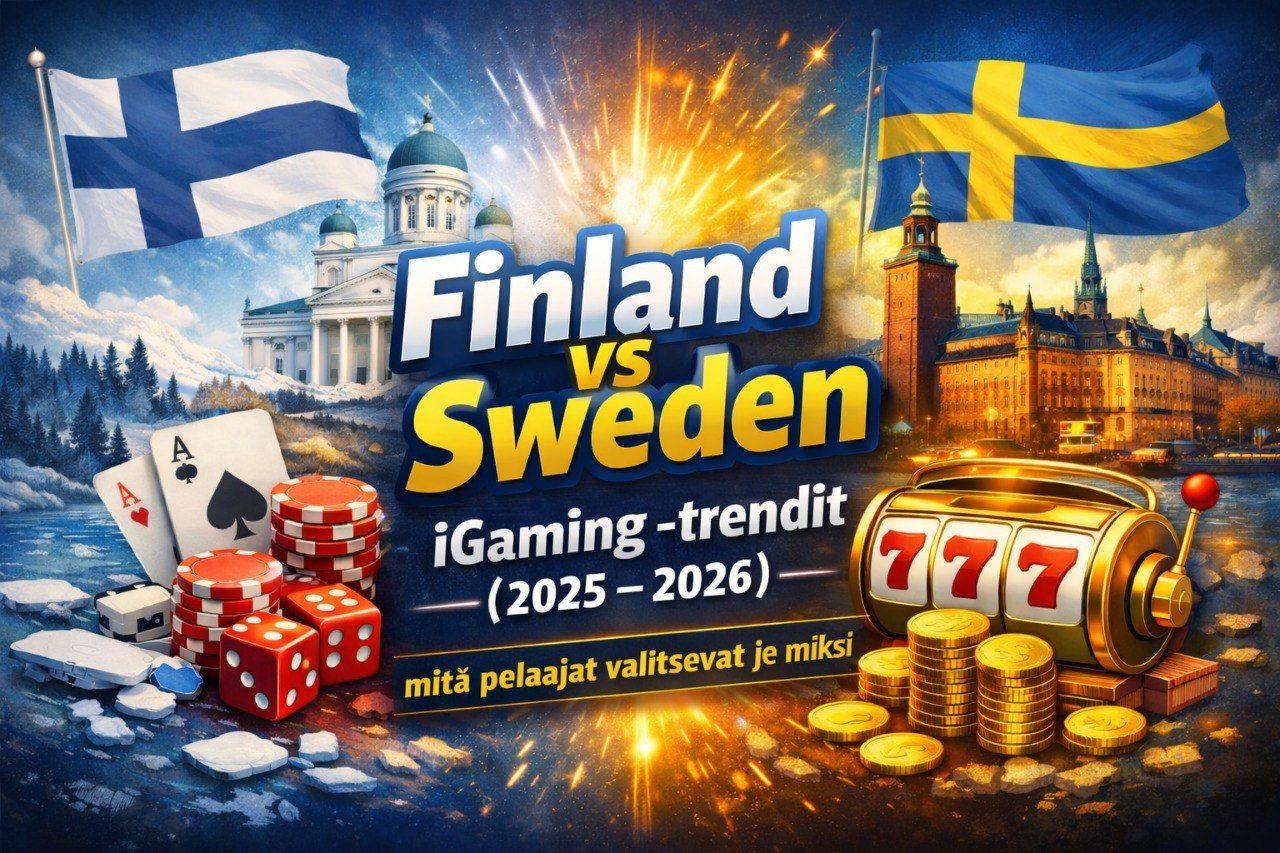 Finland vs Sweden iGaming -trendit (2025 – 2026) – mitä pelaajat valitsevat ja miksi